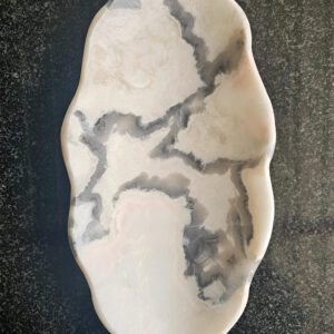 Curvy Marble Bowl