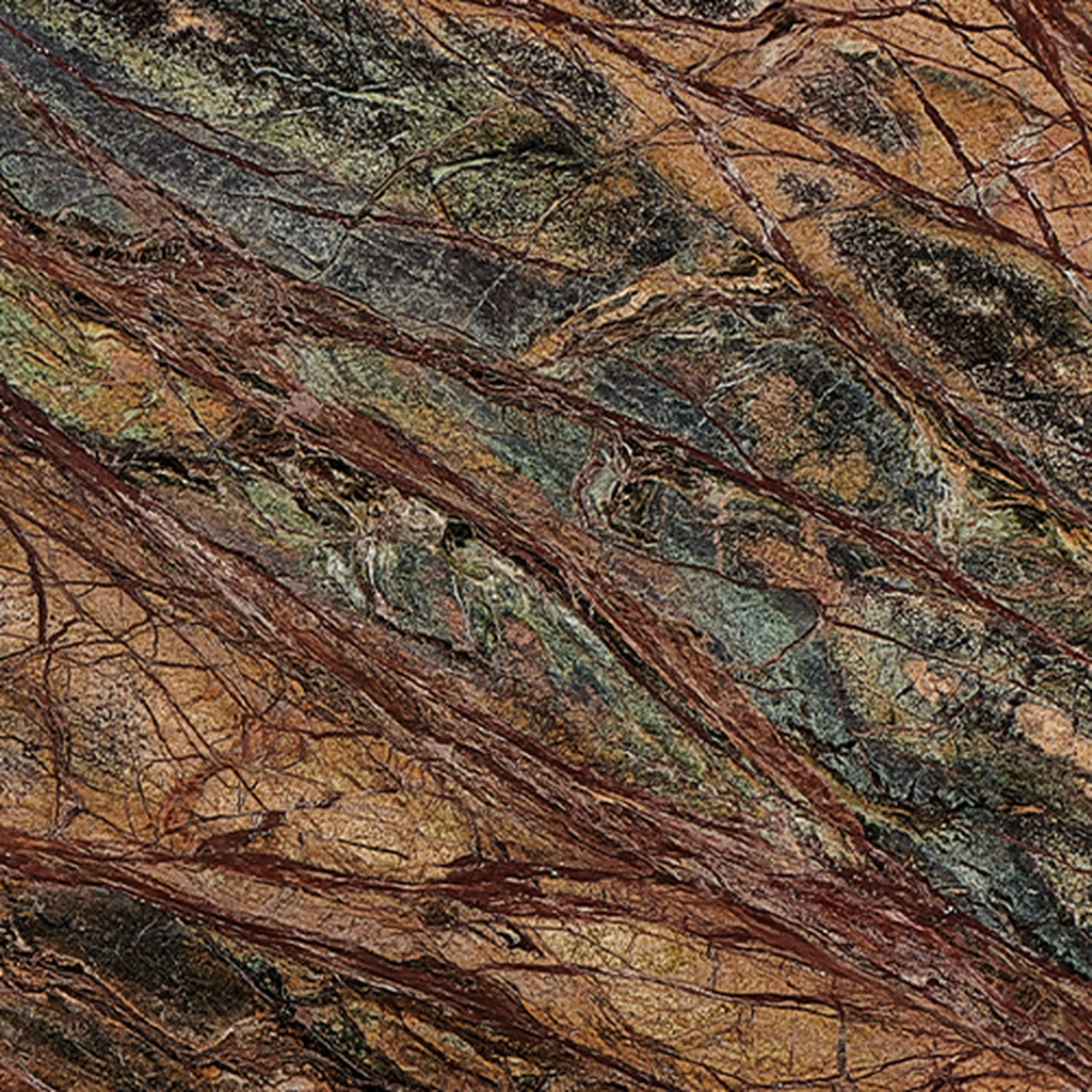 Meraki Marble Rainforest Green Leather